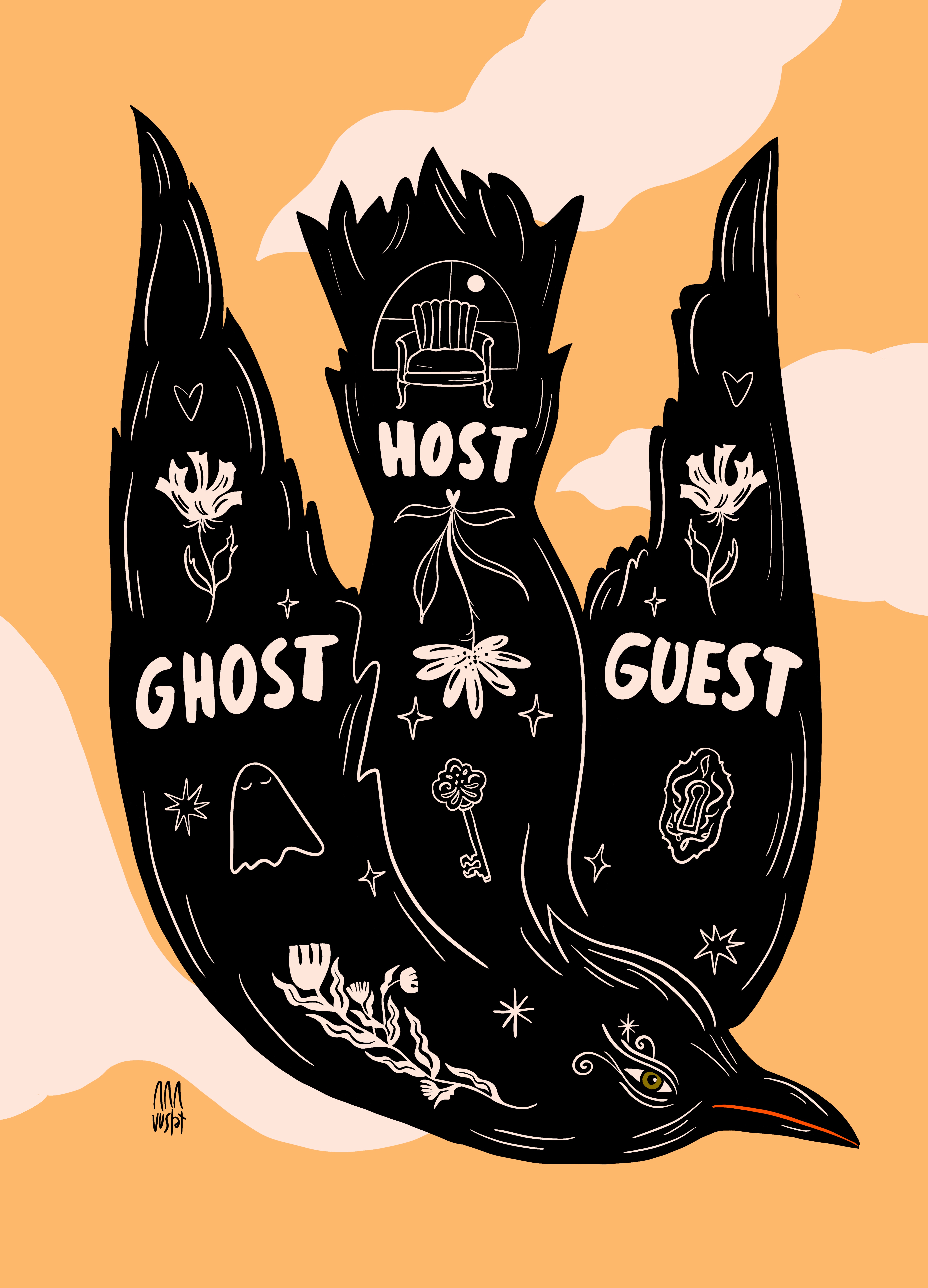 Ghost to Guest Conceptual Artwork